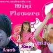 Podpis karta-Mini Flowers
